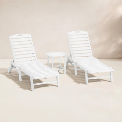 POLYWOOD® Nautical 2-Person Patio Seating Group
