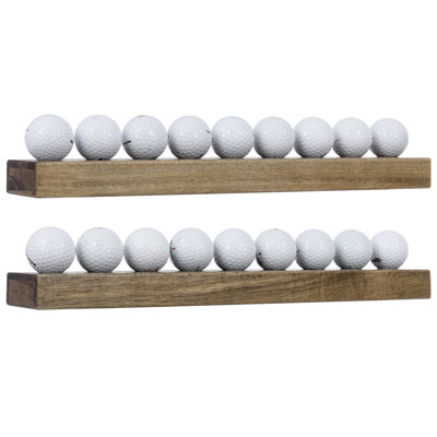Solid Wood Wall Mounted Optional Multi-Use Sports Rack