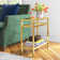Ceno Glass Top End Table