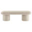 Banc en velours Orla Performance taupe-106273828