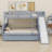 Bunk Bed With Drawers, Slide, Shelves, Ladder-1784794887