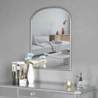 Bhavith Metal Arch Wall Mirror