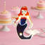Mermaid Neon Sign Mermaid Night Light, Lampe de table en forme de sirène