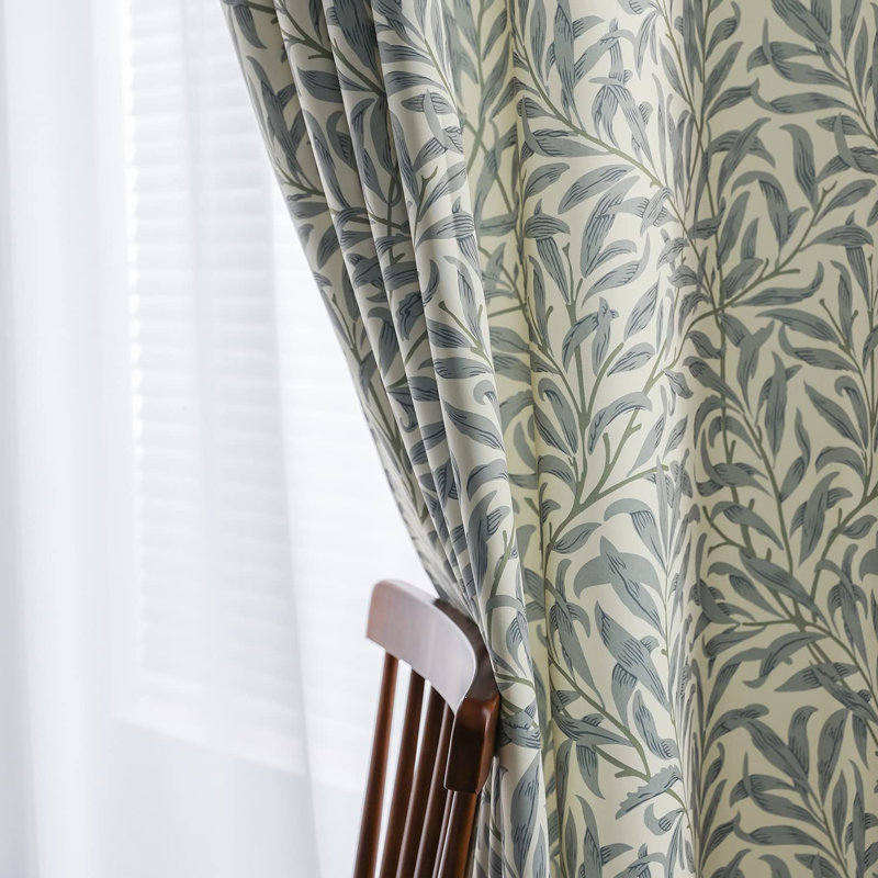 Blackout Curtain Pair, 95" W x 52" L
