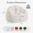 Set of 2 Oversized Compression Plush Microfiber Soft Shell Bean Bag Chair-216368341