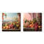 Ensemble de 2 collages carrés de fruits-676933250-676933256