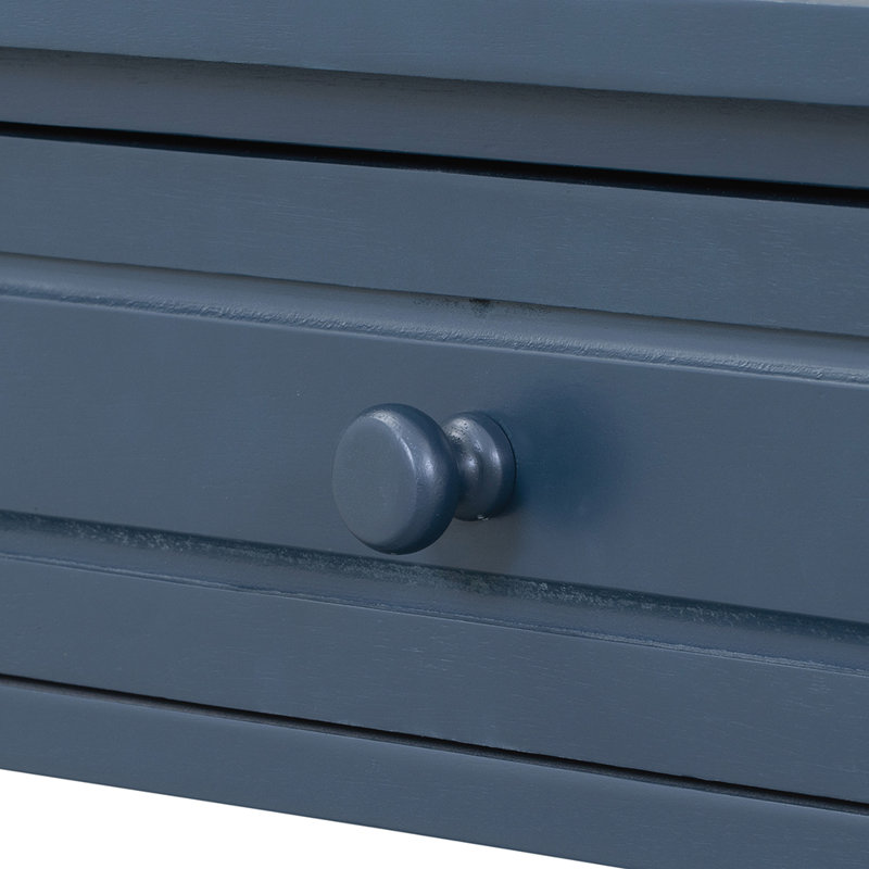 Langworthy Accent Cabinet, Navy Blue