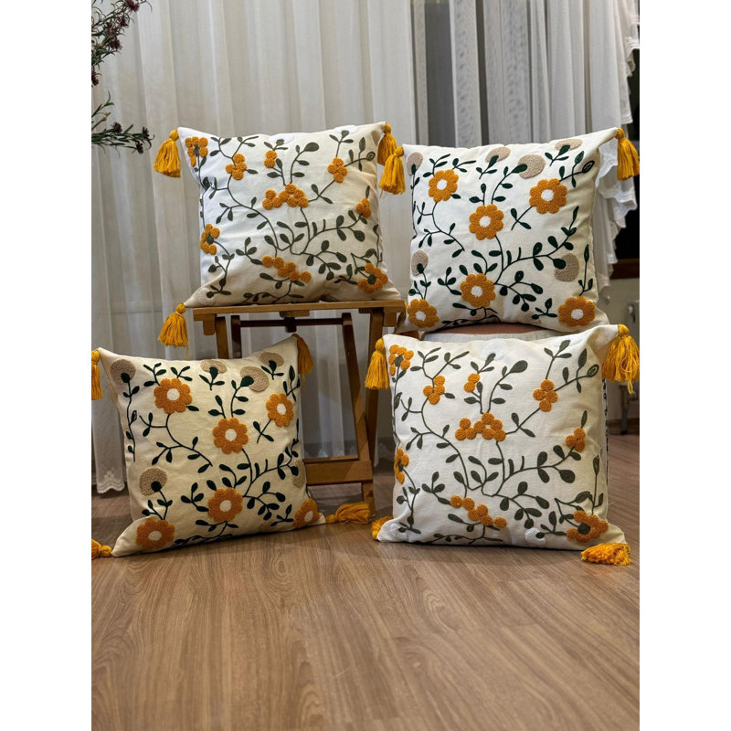 Davina Square Euro Cushion Cover