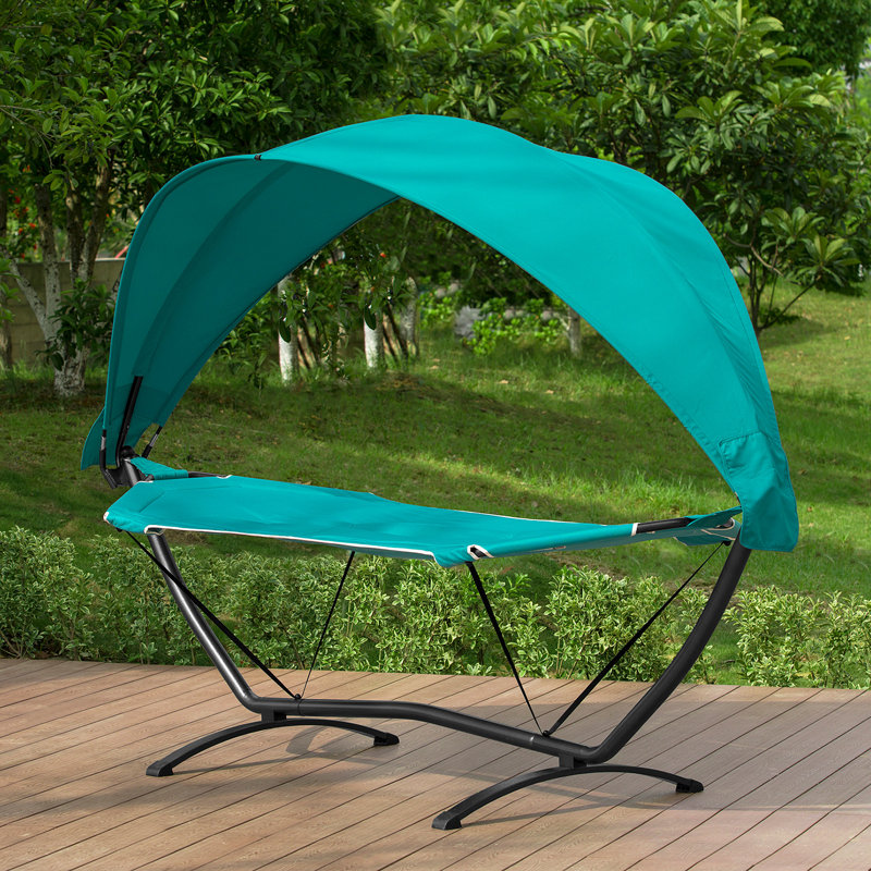 Gerhard Hammock with Stand, Turquoise