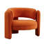 Fauteuil demi-tonneau rembourré 3 pieds Aylia-1652653935