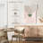 Avery Pink Green Mid-Century Botanical I-108355262