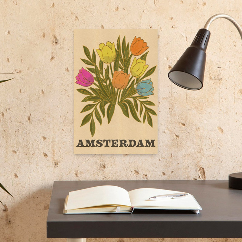 Impression sur toile Amsterdam, H 18 po x l 12 po