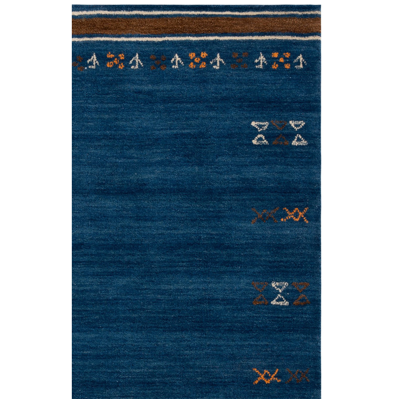 Tapis d'intérieur en laine tissé à la main Himalaya, Rectangle 9 pi 0 po x 12 pi 0 po