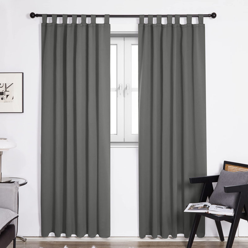 Pura Blackout Curtain Pair, 52cm Width x 214cm Drop