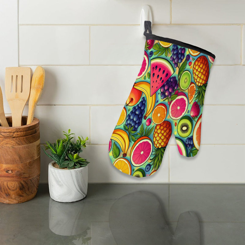 Sergé en coton Fruit Fun Oven