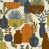 Orange / Brun / Olive sélectionné