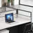 Mickaela Rectangle 2 Person Partition Desk with Cable Management