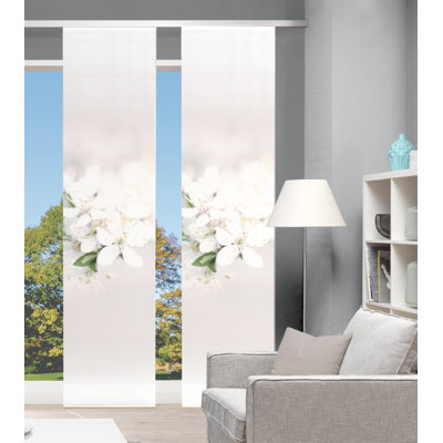 Peirce Semi Sheer Curtain Panel Pair