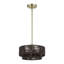 Luminaire suspendu en laiton antique 1 lumière Colas-122725078-122725079