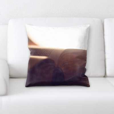 Coussin décoratif flou