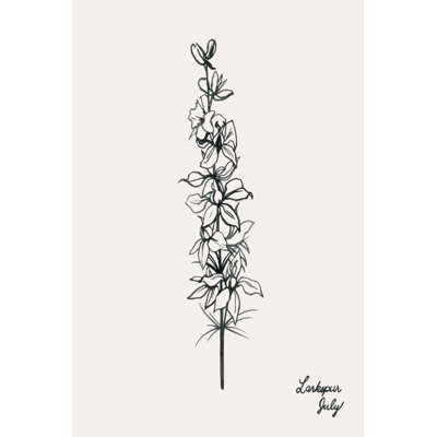 Annual Flowers VII by Grace Popp - Painting