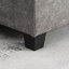 Canapé modulaire rembourré en chenille de 104 po avec repose-pieds mobile et 2 consoles multifonctionnelles-1096698706