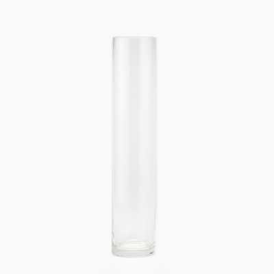 Vase de table en verre cylindrique Monico
