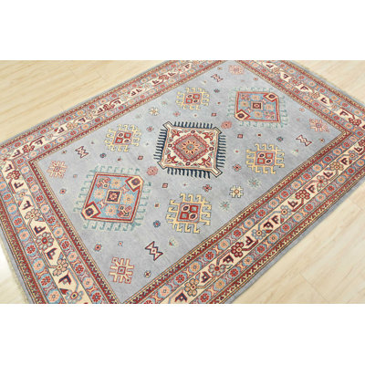 Nabeel Hand Knotted Wool Oriental Indoor Rug