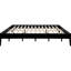 Lit plateforme très grand noir, profil bas avec base à lattes, adaptabilité universelle, fabrication en bois massif de chambre à coucher séduisante, sans sommier, profil, charisme-617353790