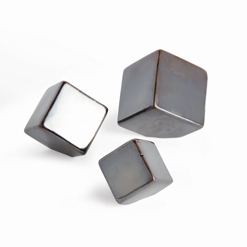 SCULPTURE CUBE, ENSEMBLE DE 3