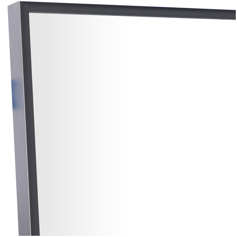 Miroir mural noir, L 37 po x P 1 po x H 67 po