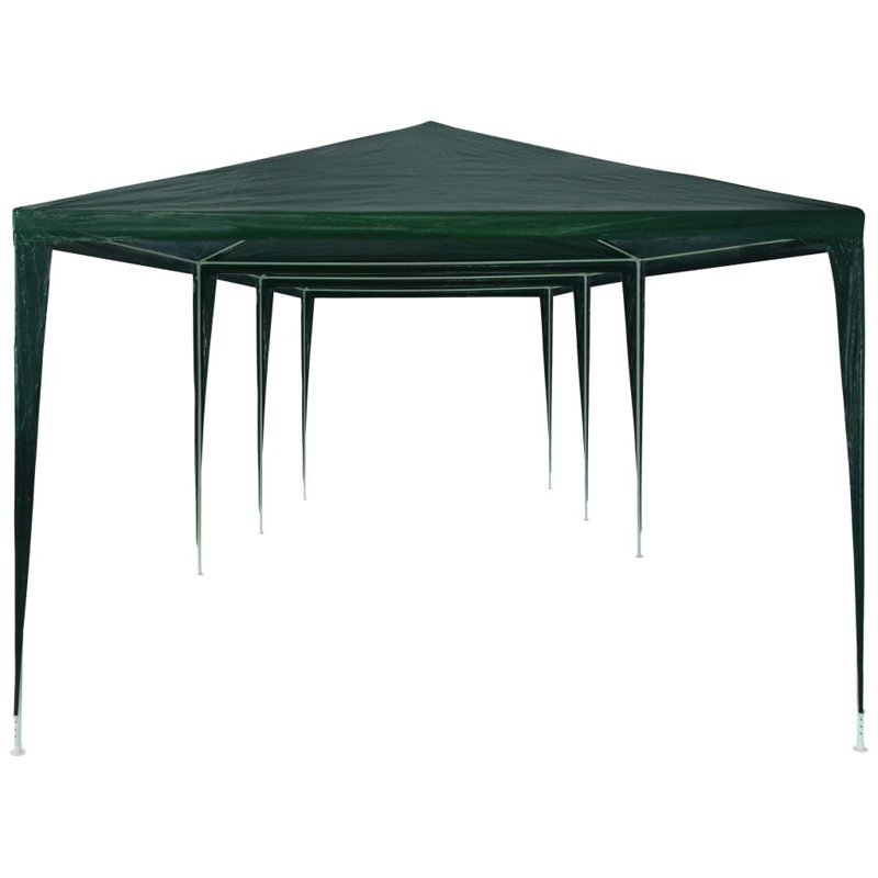 Grande tente d'extérieur en acier vert