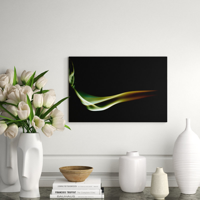 Calumet 4 Print by Francis Augustine, White, 24" H x 36" W x 0.8" D, Black Framed Paper