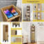 Armoire de rangement étroite pour salle de bain avec porte et tablettes réglables, organisateur de plancher compact pour papier hygiénique et articles de salle de bain essentiels dans les petits espaces