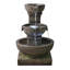 Fontaine d'extérieur en cascade - fontaines de jardin apaisantes et relaxantes pour l'extérieur