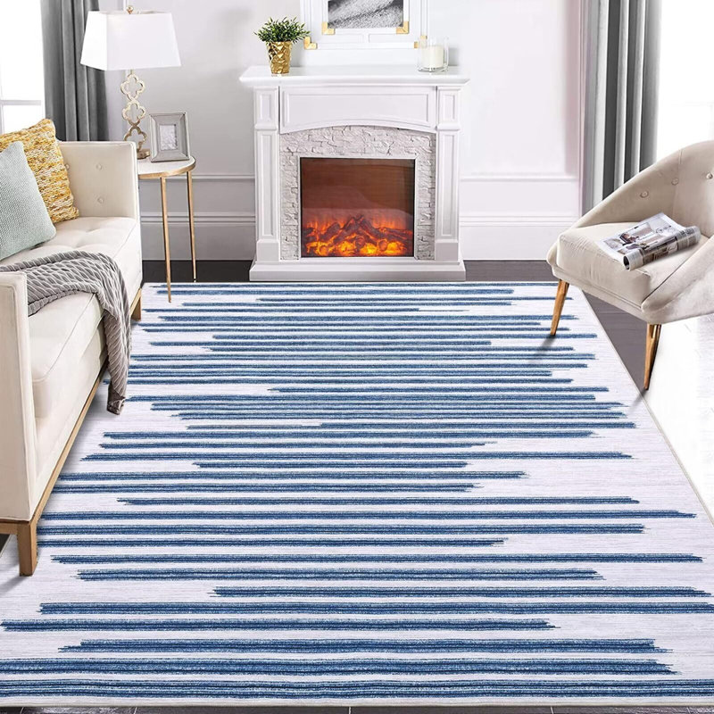Tapis Modern Modern Living Room, Rectangle 5 pi x 7 pi