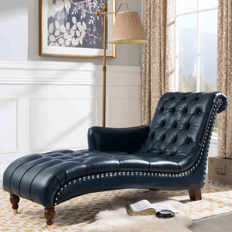 Chaise longue élégante de qualité loisir, Brun foncé/or, Accoudoir à droite (vu de face), Atrovirens