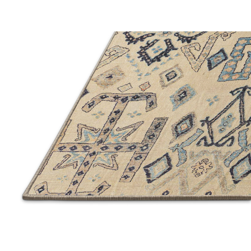 Abstract Indoor Rug, Rectangle 8' x 12'