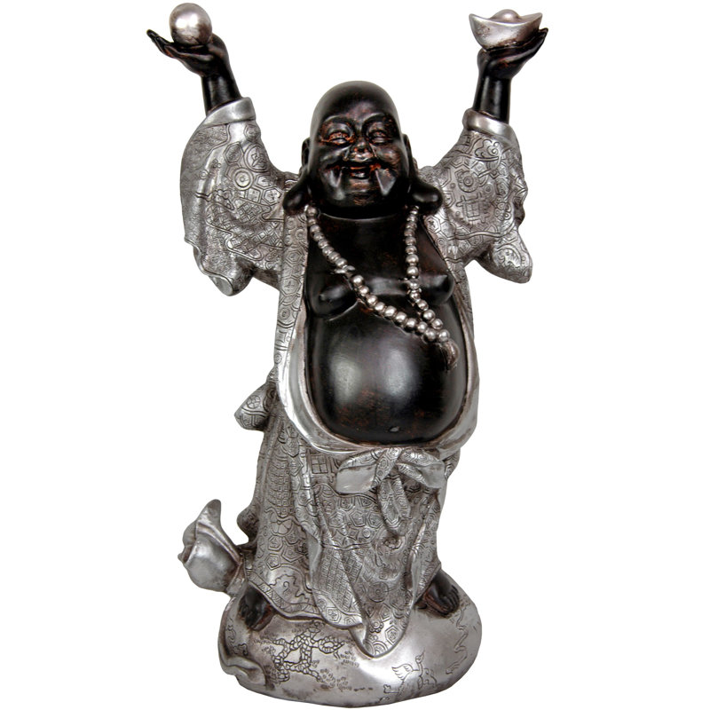Figurine Mcentee Hotei Buddha, 17 po de prospérité