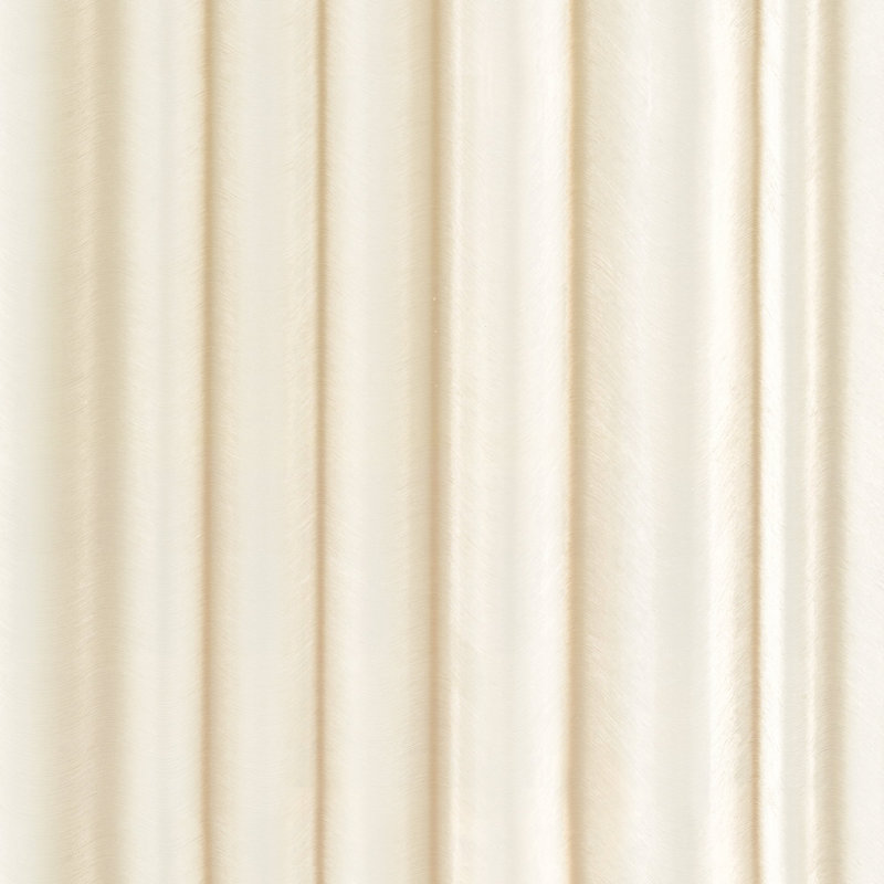 Earth Collection Textured Silk Wave Sheen Wallpaper Roll, Cream
