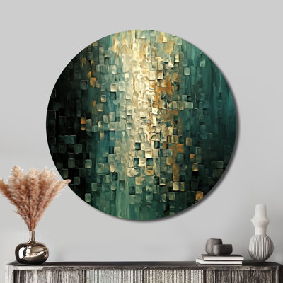 Worthing - Art abstrait rond en métal