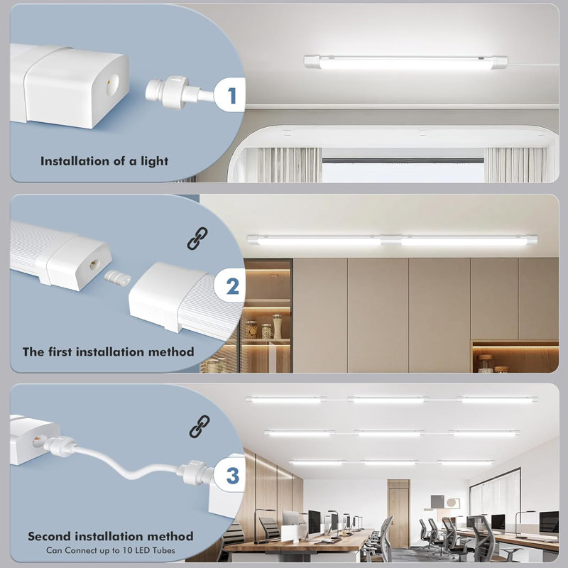 Daiyan Plastic LED Flush Mount