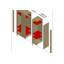 Finleyville 3 Door Solid Wood Wardrobe-1894191637