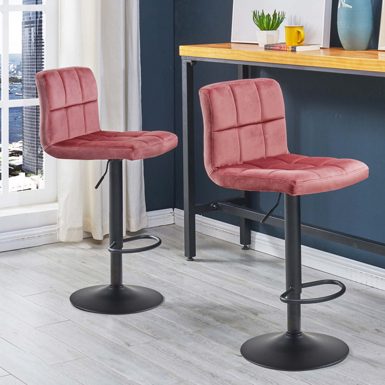 Swivel Adjustable Height Bar Stool