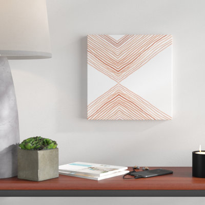 «Pink Apogee I» par Emma Scarvey, reproduction d'art sur toile tendue