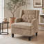 Fauteuil d'appoint moderne - Canapé simple moelleux avec dossier ergonomique et pieds en bouleau-1350276614