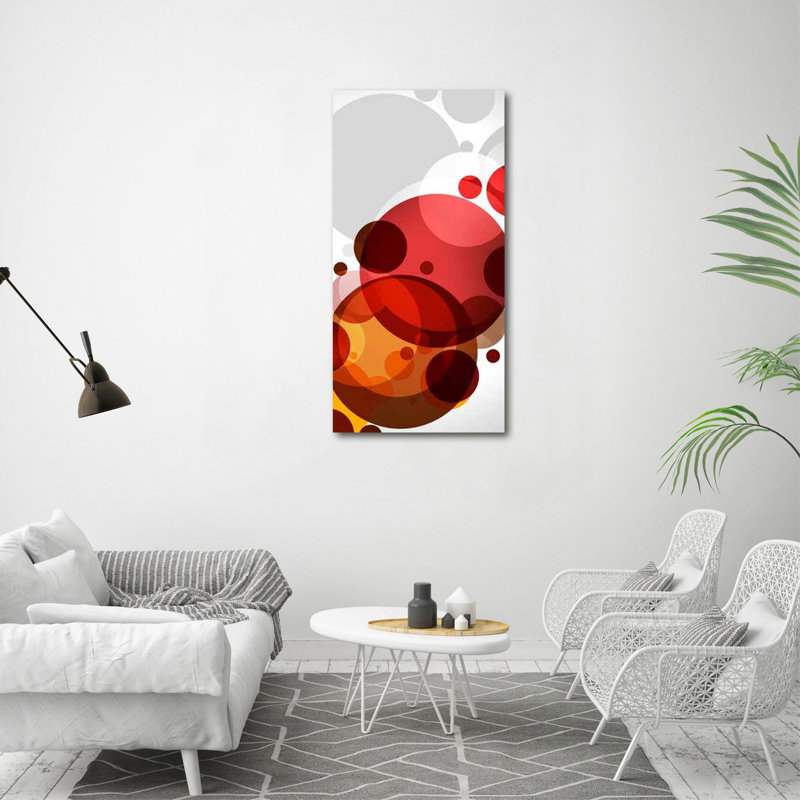 Wheel Abstraction - Wrapped Canvas Print