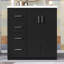 Meuble-lavabo de 30 po avec lavabo, armoire en bois massif avec lavabo à 3 tiroirs et portes à fermeture douce-79273120