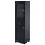 Armoire de rangement haute de 63 po avec portes en verre Merituuli, armoire de salle de bain autoportante avec tiroirs, tablettes réglables, panneau de fibres à densité moyenne-236905975