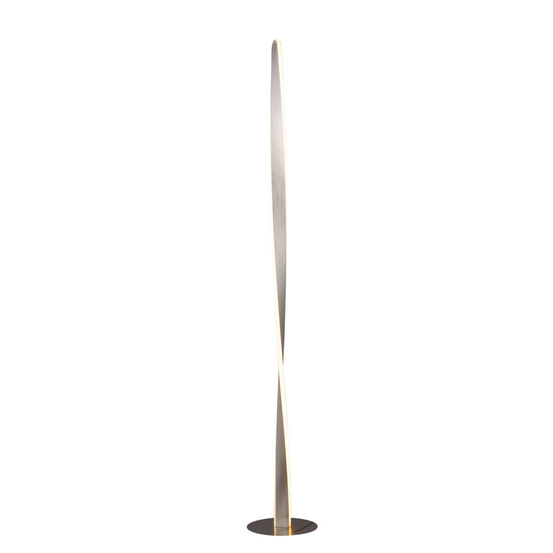 Hadis 51'' LED Novelty Floor Lamp, Chrome